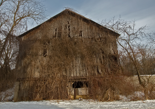 Old Winter Barn Wooster Ohio