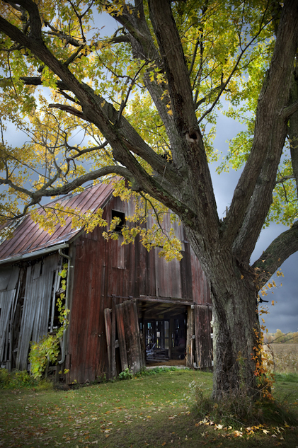 Old Red Barn Ohio Photography