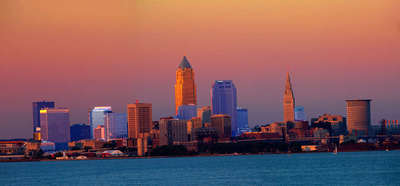 Cleveland Ohio Cityscape