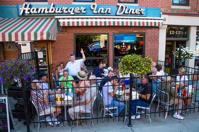 Hamburger Inn Diner restaurant photography